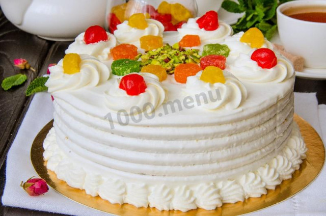 Sicilian Cassata cake