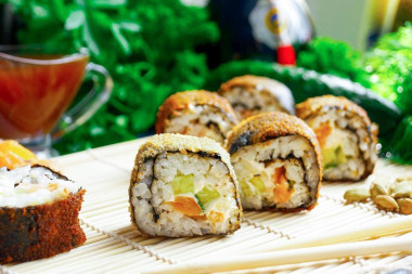 Tempura roll at home Sushi