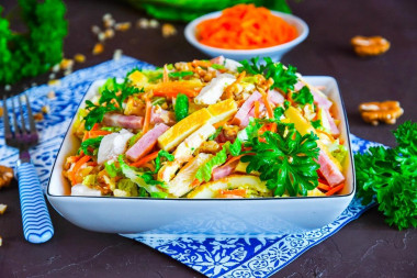 Anastasia salad with Korean carrots