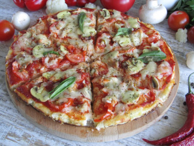 Pizza without flour