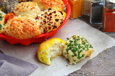 Unsweetened monkey bread