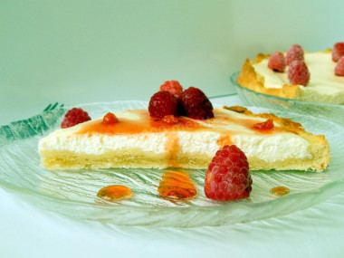 Cheesecake with cottage cheese classic