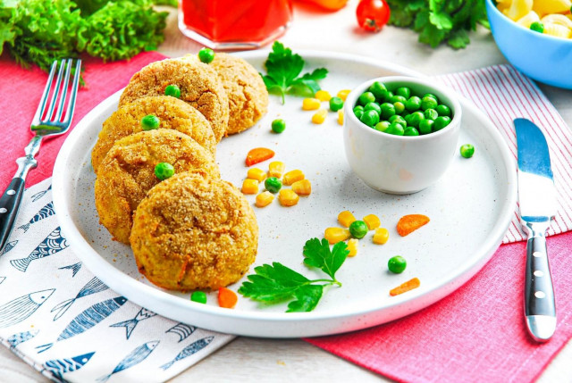 Fish cutlets for children