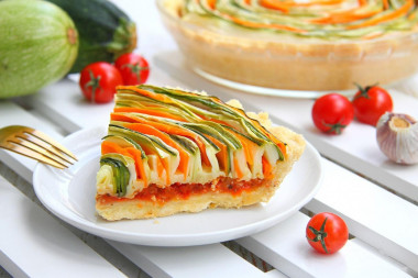 Italian Vegetable Pie Spiral