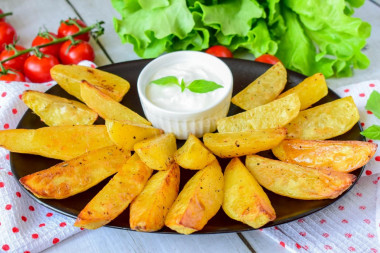 Rustic potatoes like at McDonald's