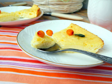 Curd corn casserole