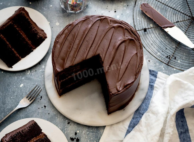 Devil's Food Chocolate Cake