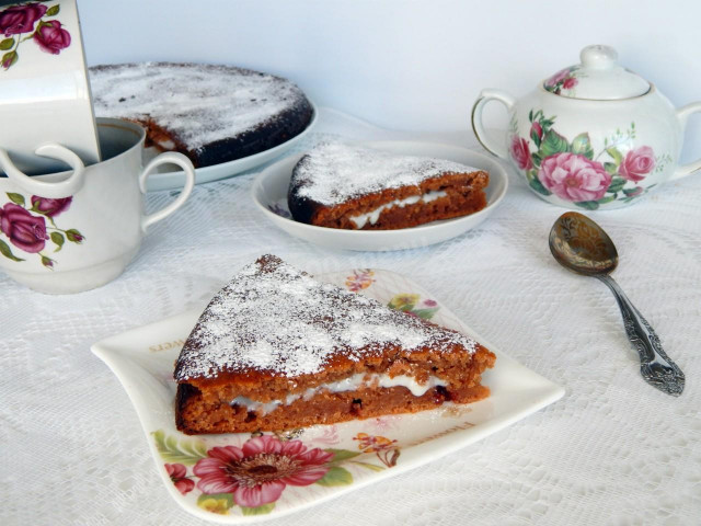 Chocolate cake without eggs