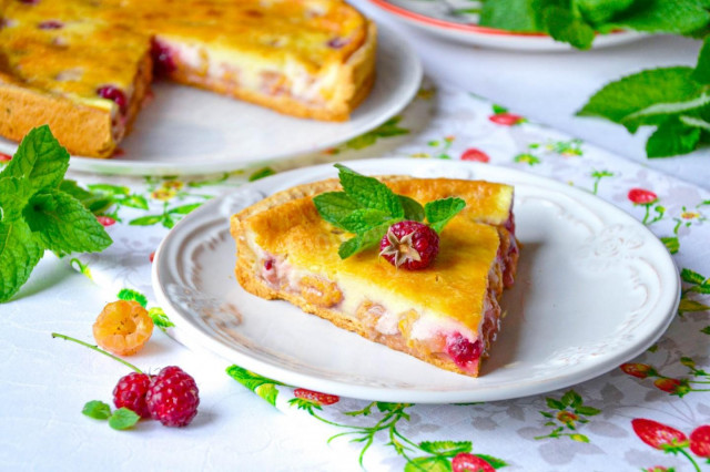 Tsvetaeva raspberry pie