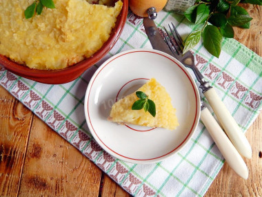 Minced fish casserole