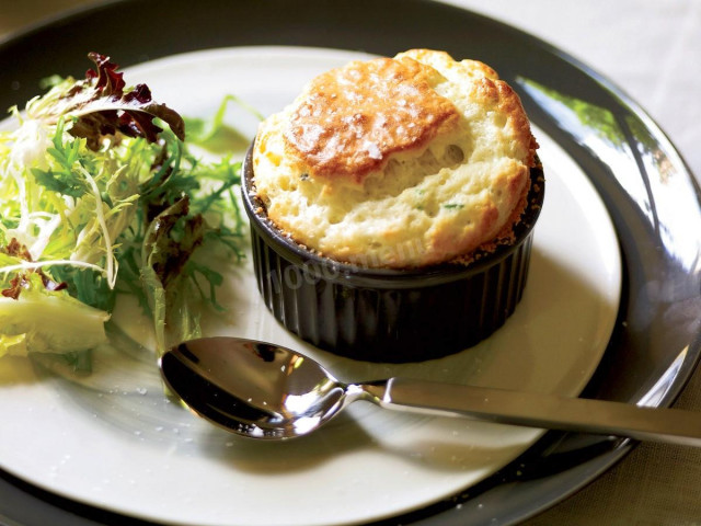 Chicken breast souffle