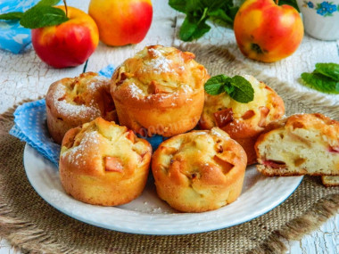 Muffins with apples Muffins Charlotte