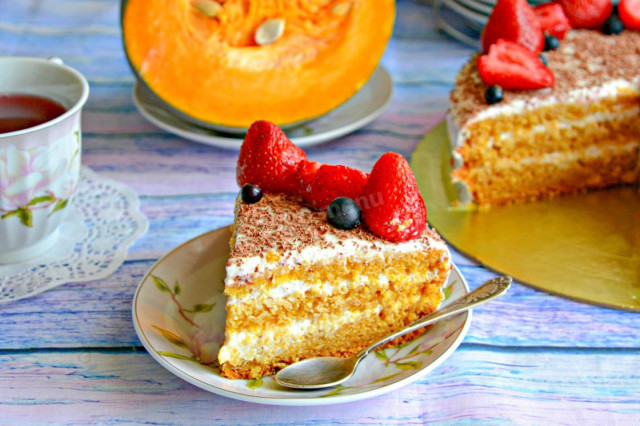 Pumpkin cake