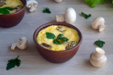 Julienne of champignons classic