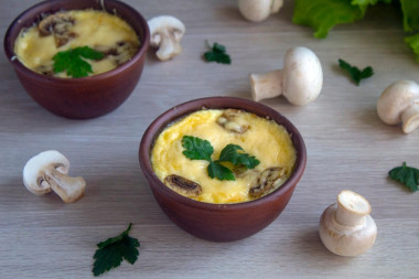 Julienne of champignons classic