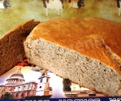 Russian classic bread made from rye and wheat flour