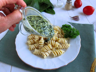 Spinach sauce