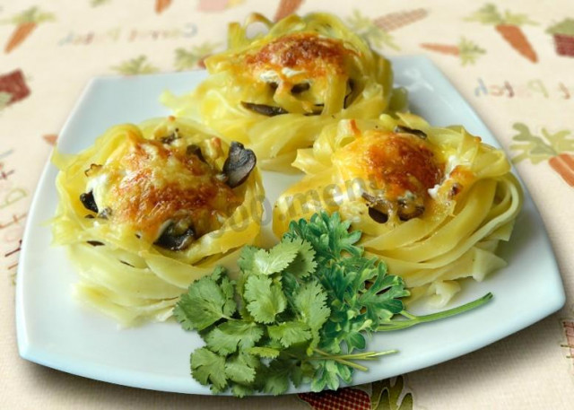 Tagliatelle with minced meat