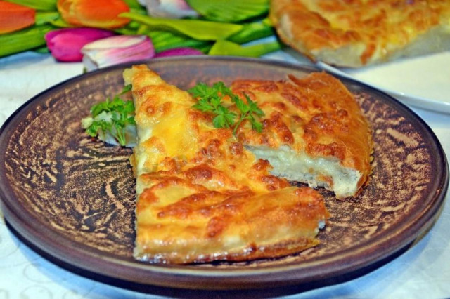 Megrelian Khachapuri with yeast