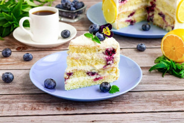 Blueberry cake