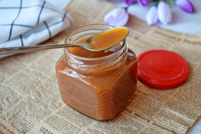 Homemade soft caramel