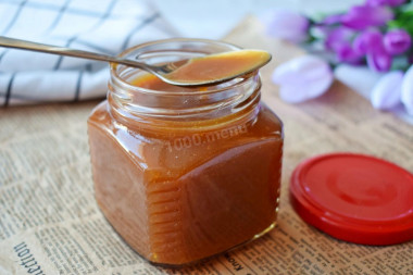 Homemade soft caramel