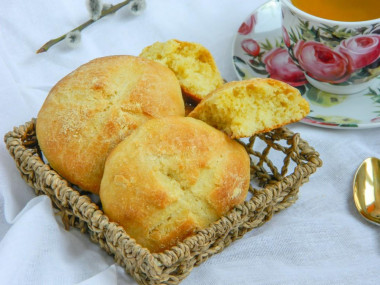 Corn flour buns