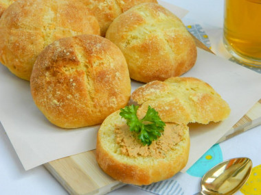 Corn flour buns