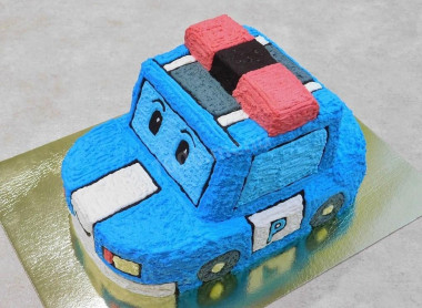 Cake Police Car