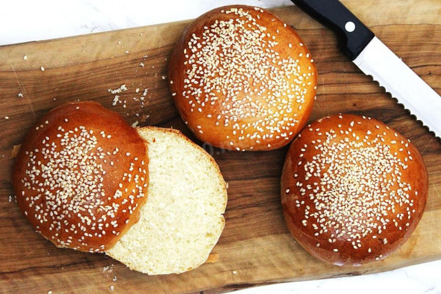 Brioche burger buns