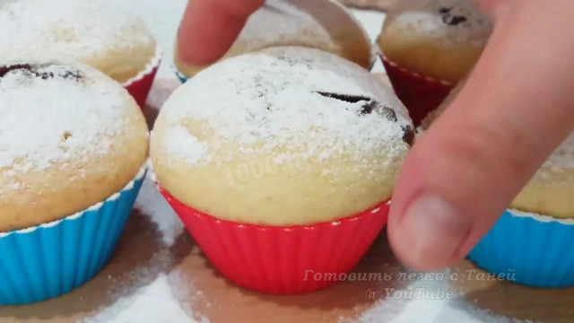 Delicious cupcakes made from simple ingredients