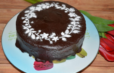 Chocolate lemon cake