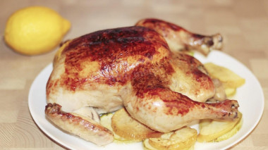 The secret of juicy chicken in lemon marinade