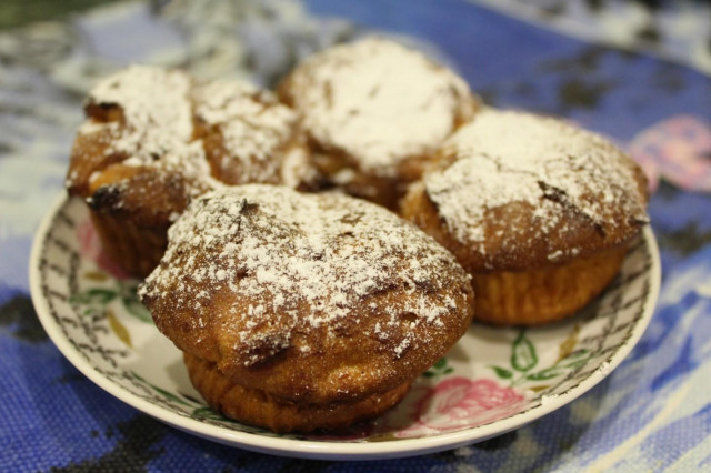 Lemon banana cupcakes