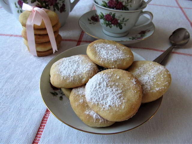 Cookies without eggs and margarine