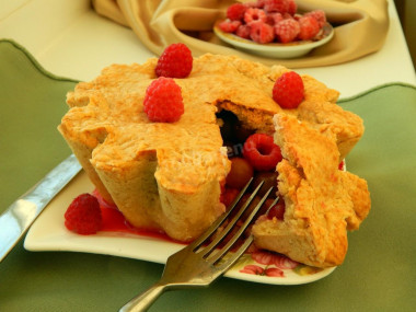 Shortbread berry basket