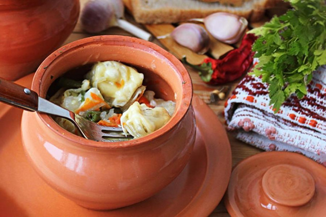 Pot-baked dumplings