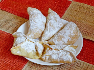 Puff pastry with apples