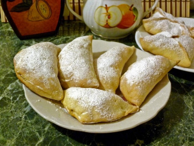 Puff pastry with apples