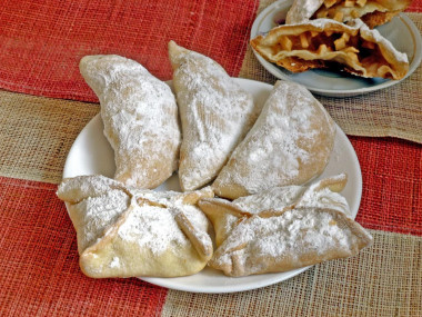 Puff pastry with apples