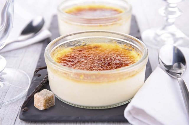 French creme brulee