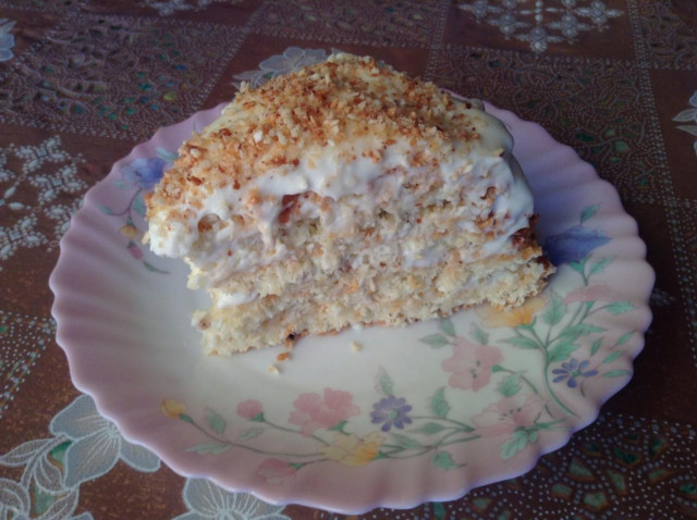 Classic Raffaello cake