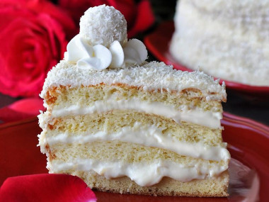 Raffaello soft cake