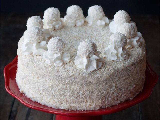 Raffaello soft cake