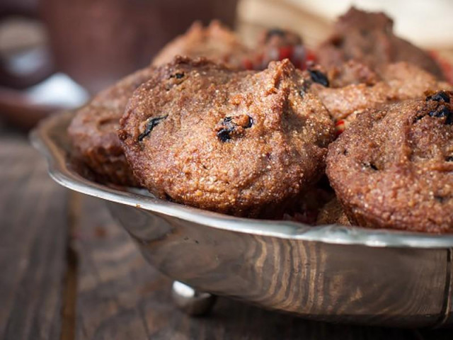 Muffins with amaranth flour