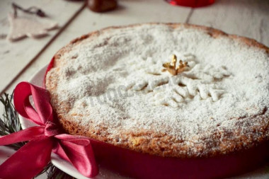 Vasilopita New Year's Greek pie