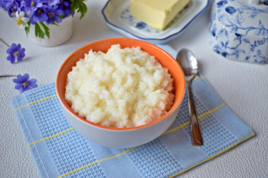 Rice porridge like in kindergarten