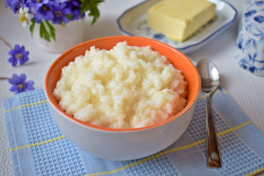 Rice porridge like in kindergarten