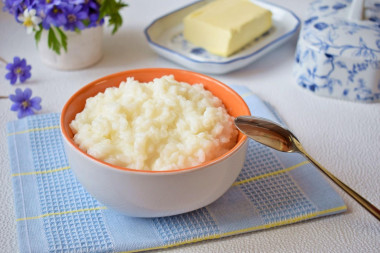 Rice porridge like in kindergarten