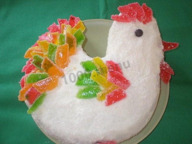 Petya the Cockerel Cake